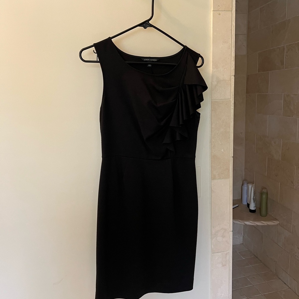 Banana Republic Black Shift Dress